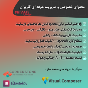 افزونه محتوای خصوصی وردپرس | PrivateContent