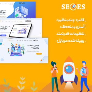 قالب مارکتینگ سئوز | Seoes