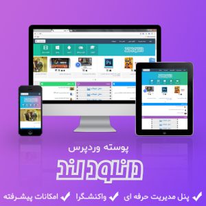 قالب وردپرس دانلودلند | پوسته DownloadLand