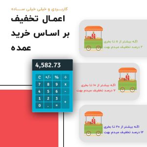 افزونه تخفیف بر اساس تعداد خرید تارا